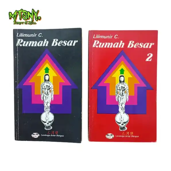 Novel Trilogi Lilimunir C Rumah Besar 1 dan 2 Jadul Lawas