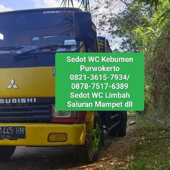 jasa Sedot Wc Limbah Purworejo 0821-365-7934