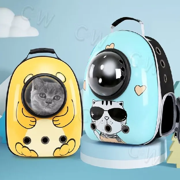 Tas kucing astronot Ransel kucing transparan Ransel luar ruangan kucing Ransel kucing yang bagus Aks