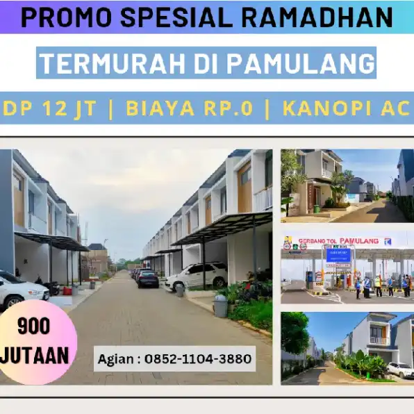 Rumah murah cicilan 5 jutaan 