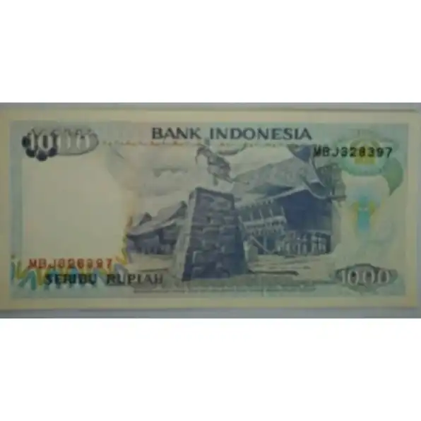 Koleksi Antik dan Kuno Uang Kertas / Banknotes / Paper Money Danau Toba 1992 010