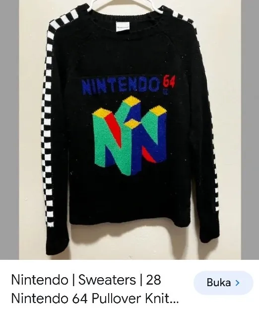 SWEATER NINTENDO 64