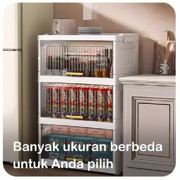 LEMARI SERBAGUNA PLASTIK /PINTU TRANSPARANT/CLUB FLIP /LOCKER BOX SUSUN SERBAGUNA