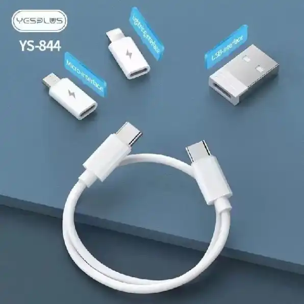 Multifunctional Data YESPLUS YS-844 Data Box Cable 60W Set Fast Charging For Phone