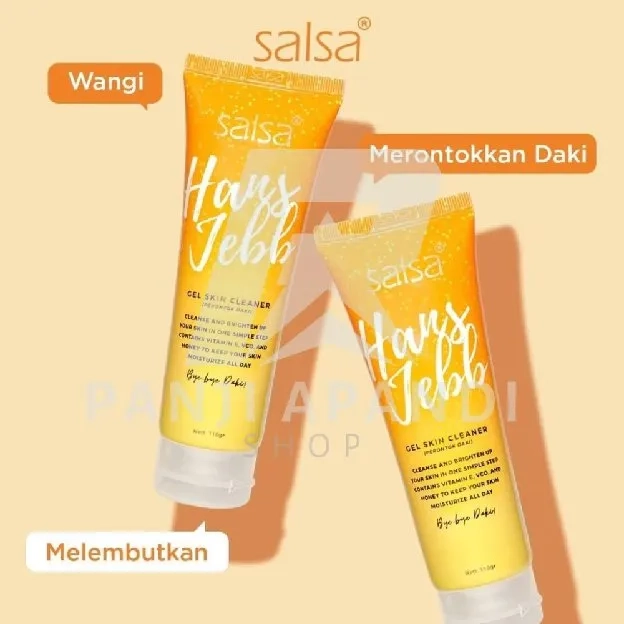 Salsa Hans Jebb Exfoliating Gel (Pembersih Penghilang Perontok Daki)