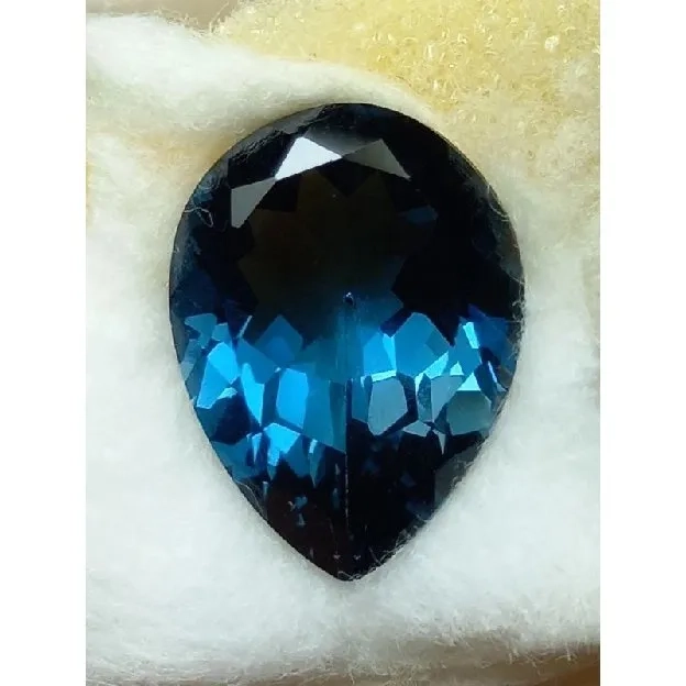 natural blue topaz london 9.15ct