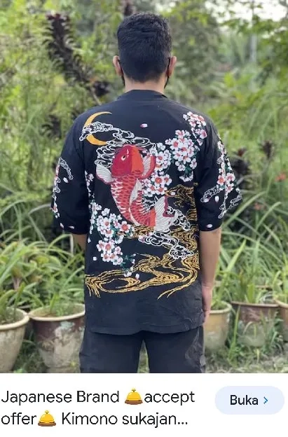 KIMONO SUKAJAN KOI