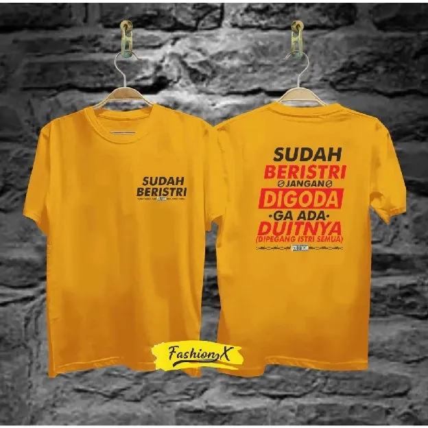 Kaos Pria Sudah Beristri