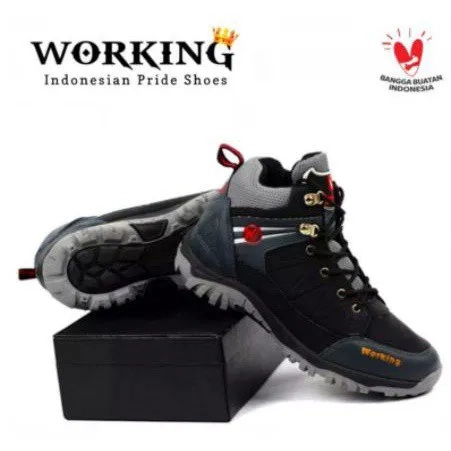 Bisa COD & Bebas Ongkir - Sepatu Working Original G01