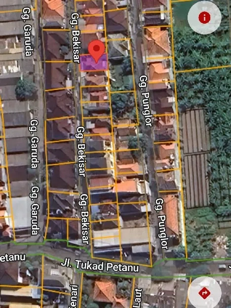 Dijual 1 are, Jl. Tukad Petanu Gg. Bekisar Panjer Sidakarya Denpasar