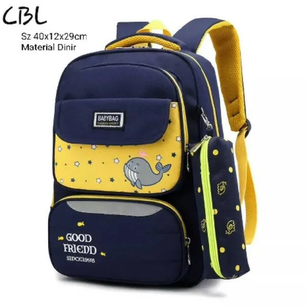 Bisa COD - Tas Ransel Sekolah Backpack