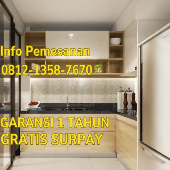 ✅📞WA 0812-1358-7670 Jasa Pemasangan Kitchen Set Murah Bekasi Barat Bekasi Timur