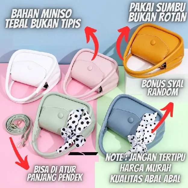 (Bayar Bisa COD) Tas Jasmine Selempang - dmn