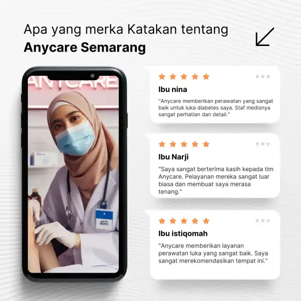 085100744493 PERAWATAN LUKA DIABETES Semarang