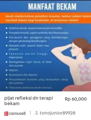 pijat refleksi dn terapi bekam