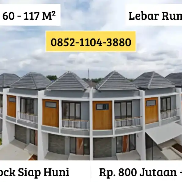 Rumah murah dan bebas banjir di Pamulang 