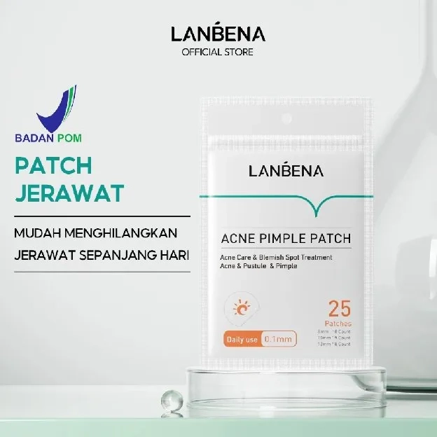 [BPOM] Lanbena Acne Pimple Patch Obat Jerawat Masker Jerawat Penghilang Jerawat Stickers Invisble St