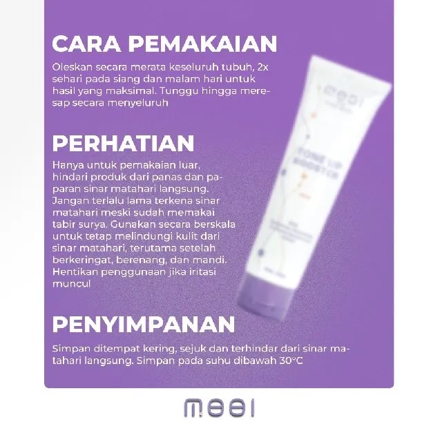 Tone Up Booster - Lotion Pencerah kulit 100gr (100% Original)