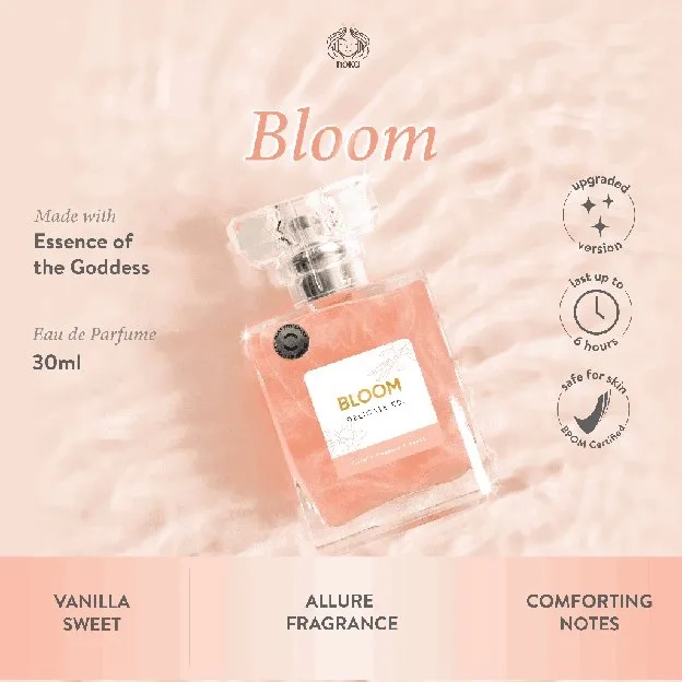 NOKA Perfume - DELICATE EDITION (Bloom, Fiesta, Creame, Eiden, Rose, Joy)