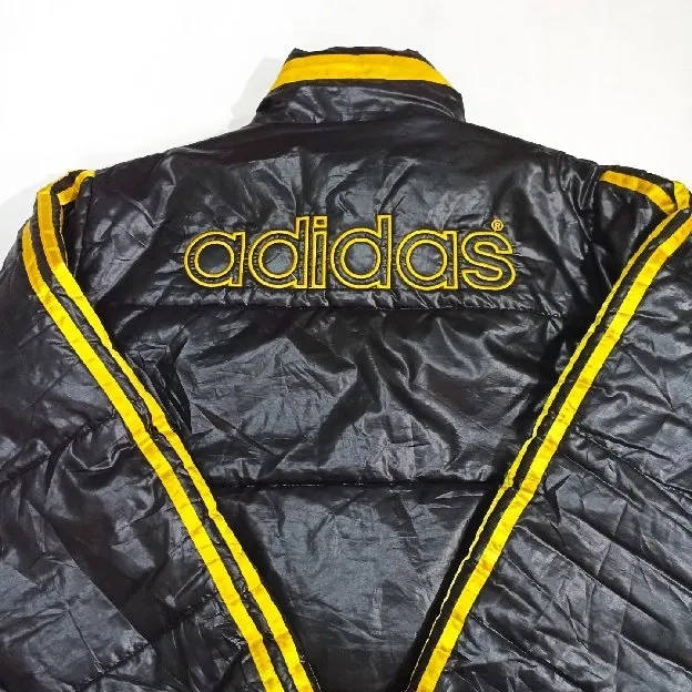 Jaket Puffer Windbreaker Outdoor Adidas Vintage Jadul Lawas Motor Tebal