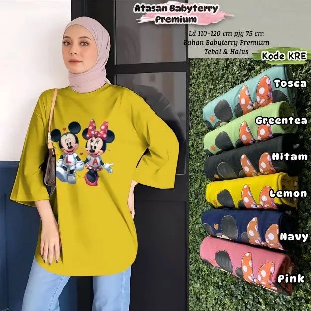 Kaos Karakter Wanita