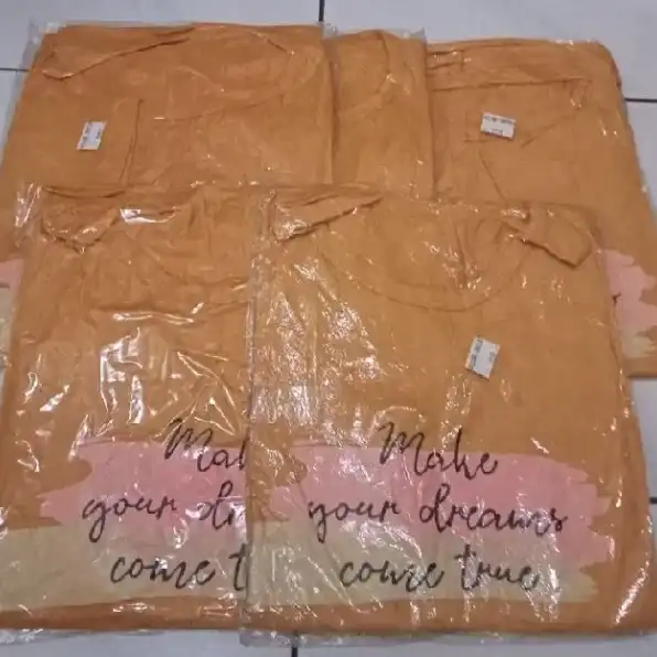 Kaos Lengan Panjang Unisex Siap Kirim