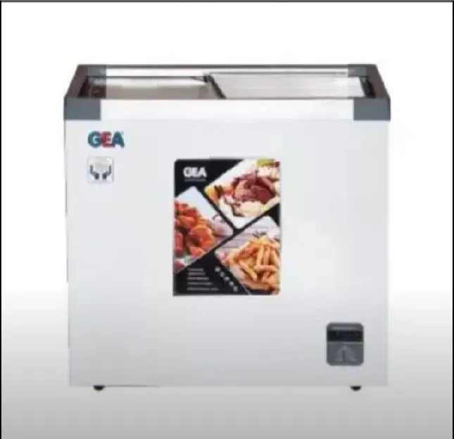 Cuci gudang New GEA Sliding Flat Freezer SD-186H Garansi