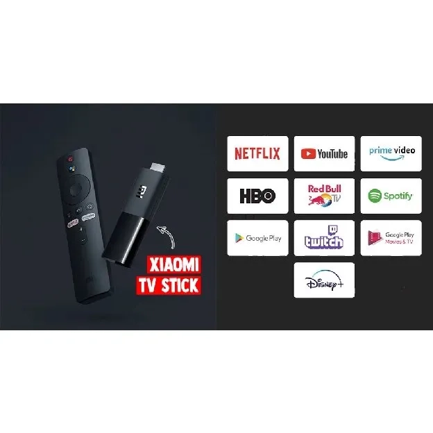 0Smart Mi Tv Stick Android Box Full HD Stik Silicone Dongle
