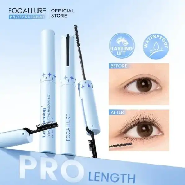 BPOM FOCALLURE 2MM Ultra-fine Mascara Curl Eyelash Waterproof Pro-Length