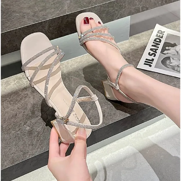 Sandal wanita terbaru mutiara import