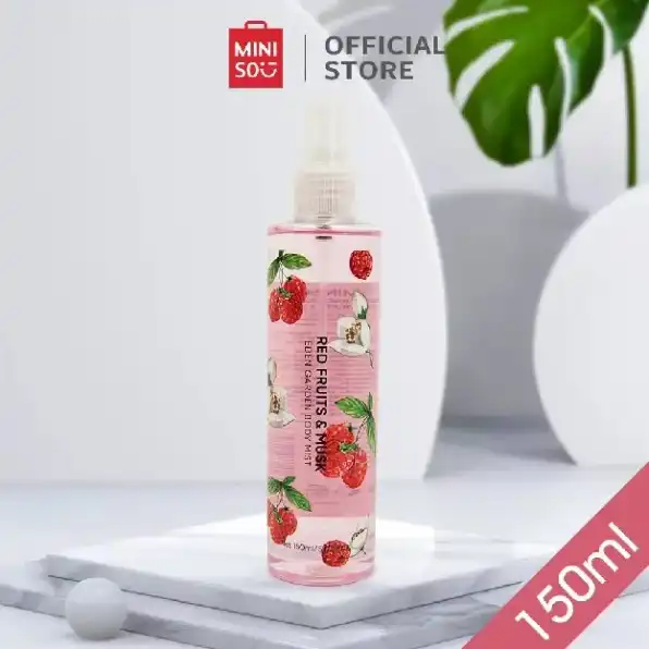 MINISO Body Mist 150ml fragrance spray tahan lama Natural Series Eau de body spray Parfum Parfum Van