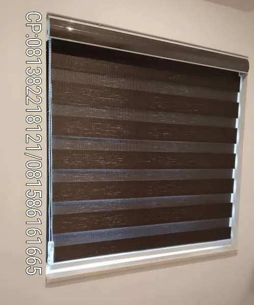 zebrablind rollerblind dan tirai gordeb gordyn blackout import