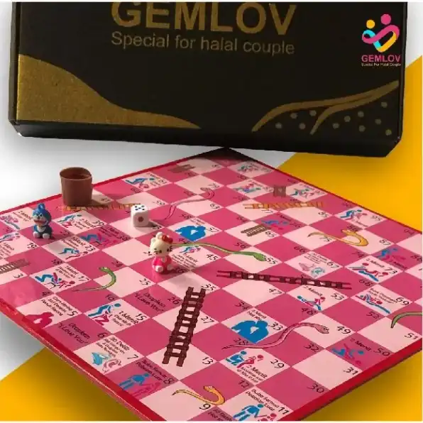 HALAL COUPLE SNAKES AND LADDERS AND GEMLOV WEDDING GIFTS