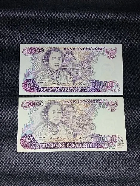 uangkuno 10000 rupiah Kartini original