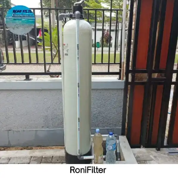 Tabung filter saringan air solusi air d rumah kurang jernih