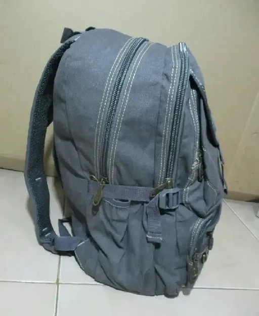 Tas Ransel Kain Alto Original + Rain Coat