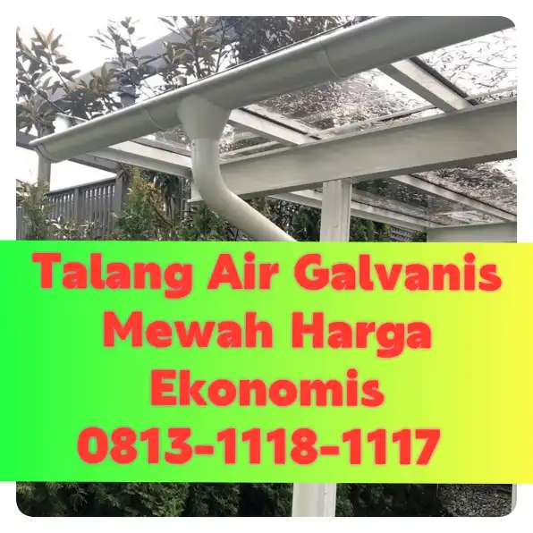 Talang Air Galvanis Pangandaran! 0813-1118-1117