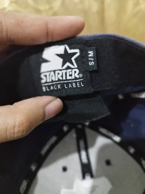 Topi Starter Big Bordir Logo Built Up Original Unisex