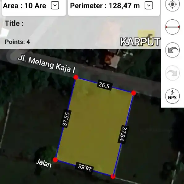 Dijual 10 are, Jl. Melangkaja I Ungasan Goa Gong Kutuh Kuta Selatan