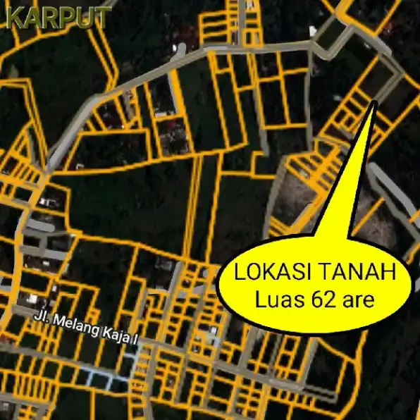 Dijual 62 are, Jl. Melangkaja Ungasan GOA GONG GWK Kuta Selatan