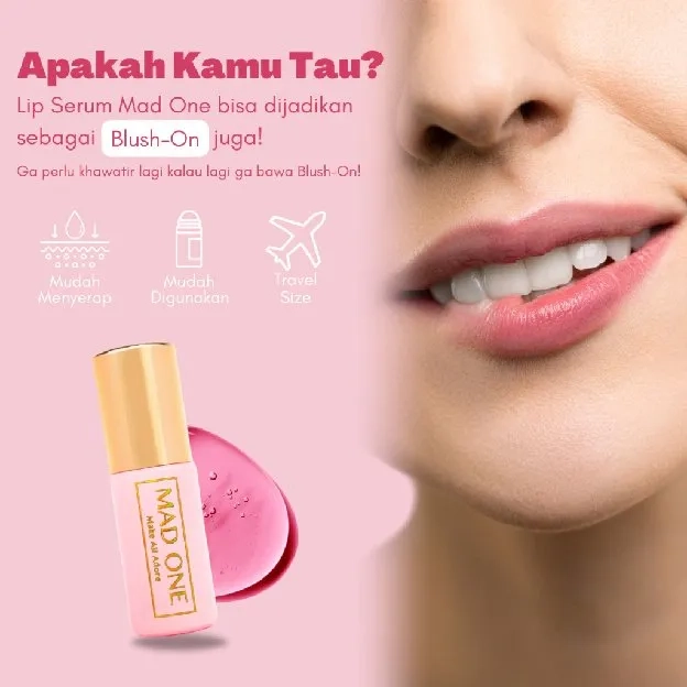 Lip Serum Bibir Pink - Perawatan Bibir - Pencerah Bibir