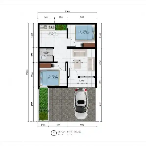 Dijual rumah 1 lantai di cisauk, Tanpa Dp 