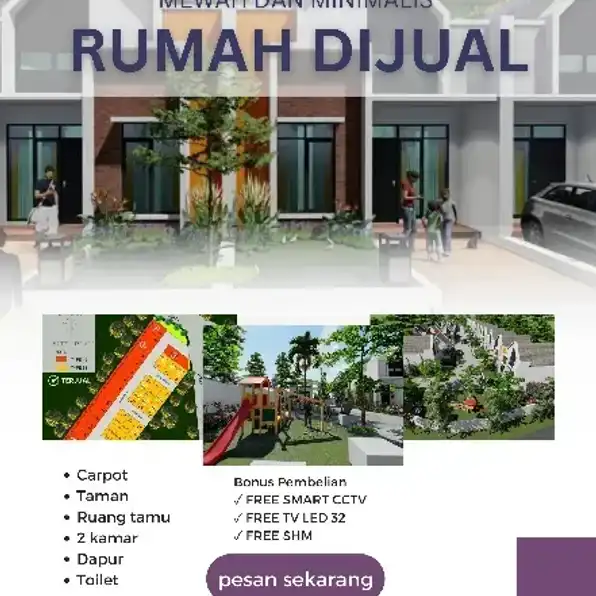 RUMAH KOMERSIL MURAH DIJUAL 