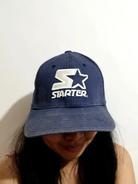 Topi Starter Big Bordir Logo Built Up Original Unisex