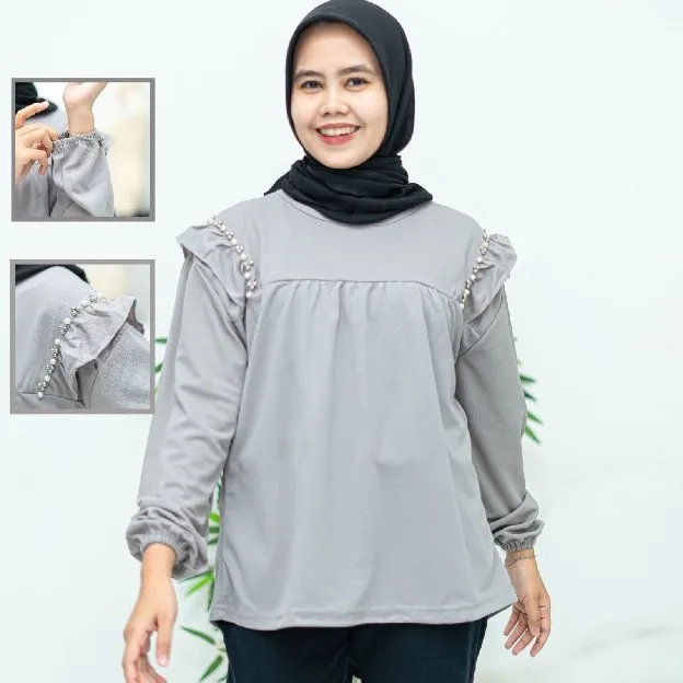 Ec Blouse mutiara aminah abu l atasan fashion baju blouse wanita