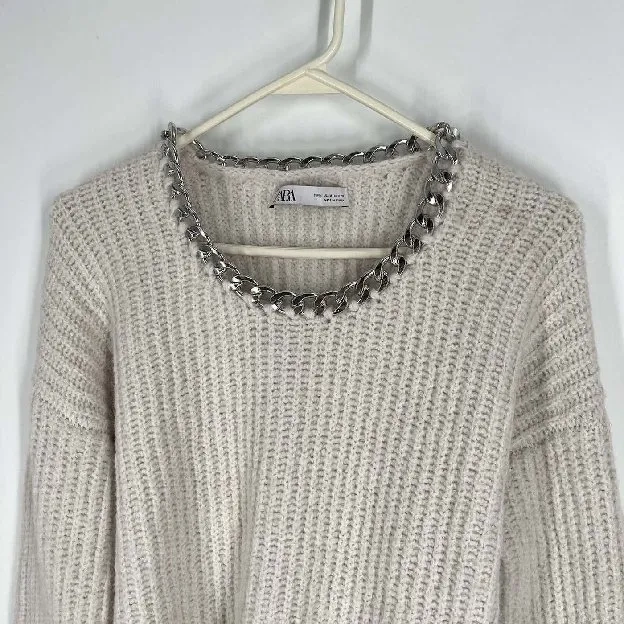 Sweater rajut Zara original size M wanita 