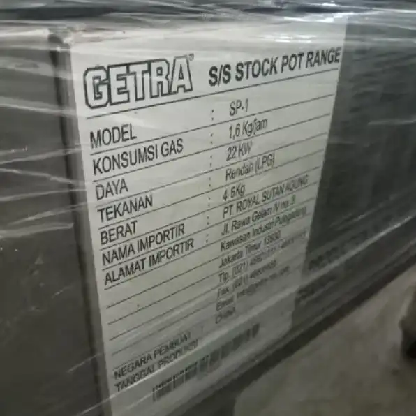 Cuci gudang NEW Getra Kompor Gas Stockpot SP-1 garansi