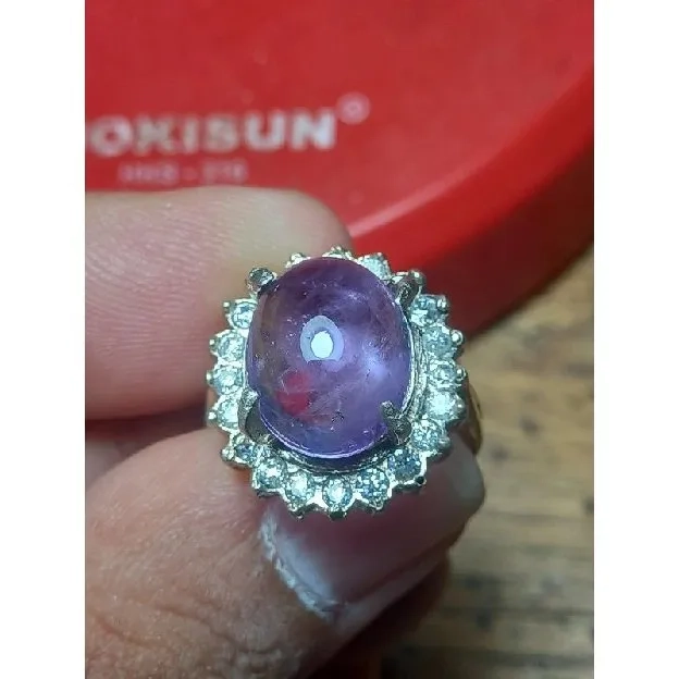 natural amethyst quartz no heat