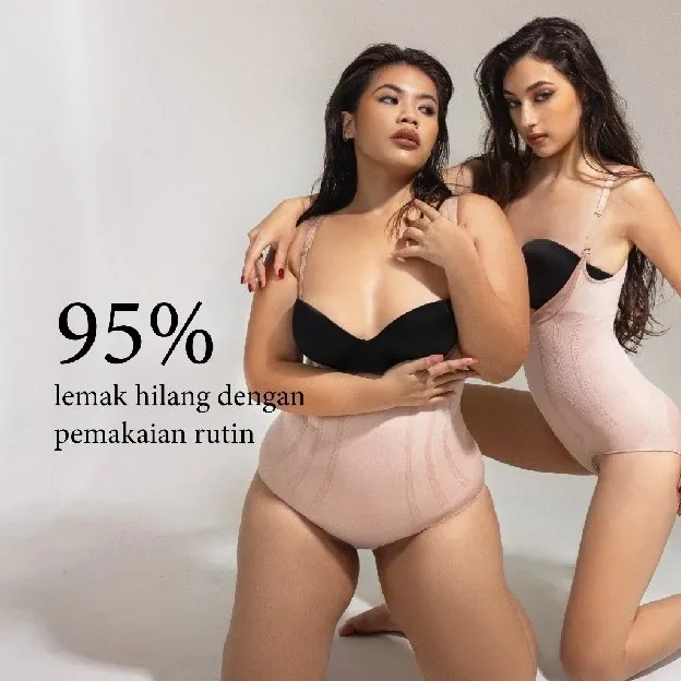 CHESS Bodyshaper / 2x LEBIH CEPAT LANGSING / Shapewear (Tanpa Tulang & Kawat) / Anti Gatal Ruam