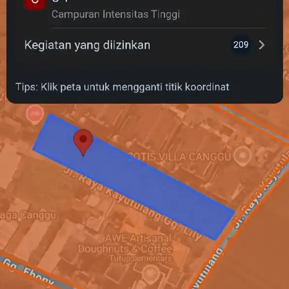 Dikontrakan 2 are, 4 are, Jl. Kayu Tulang Selatan Canggu Kuta Utara